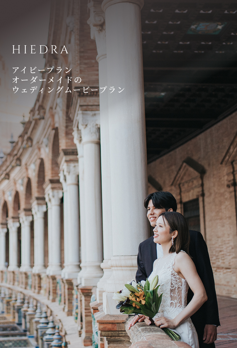 オーダーメイドのウェディングムービープラン